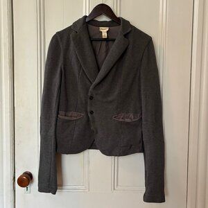Diesel Cotton Jersey Jacket Blazer sz M (but it's more like a size 2/4)